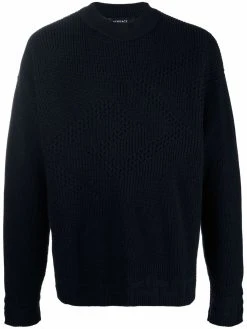 Versace pull en laine vierge