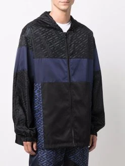 Versace veste de sport à logo imprimé