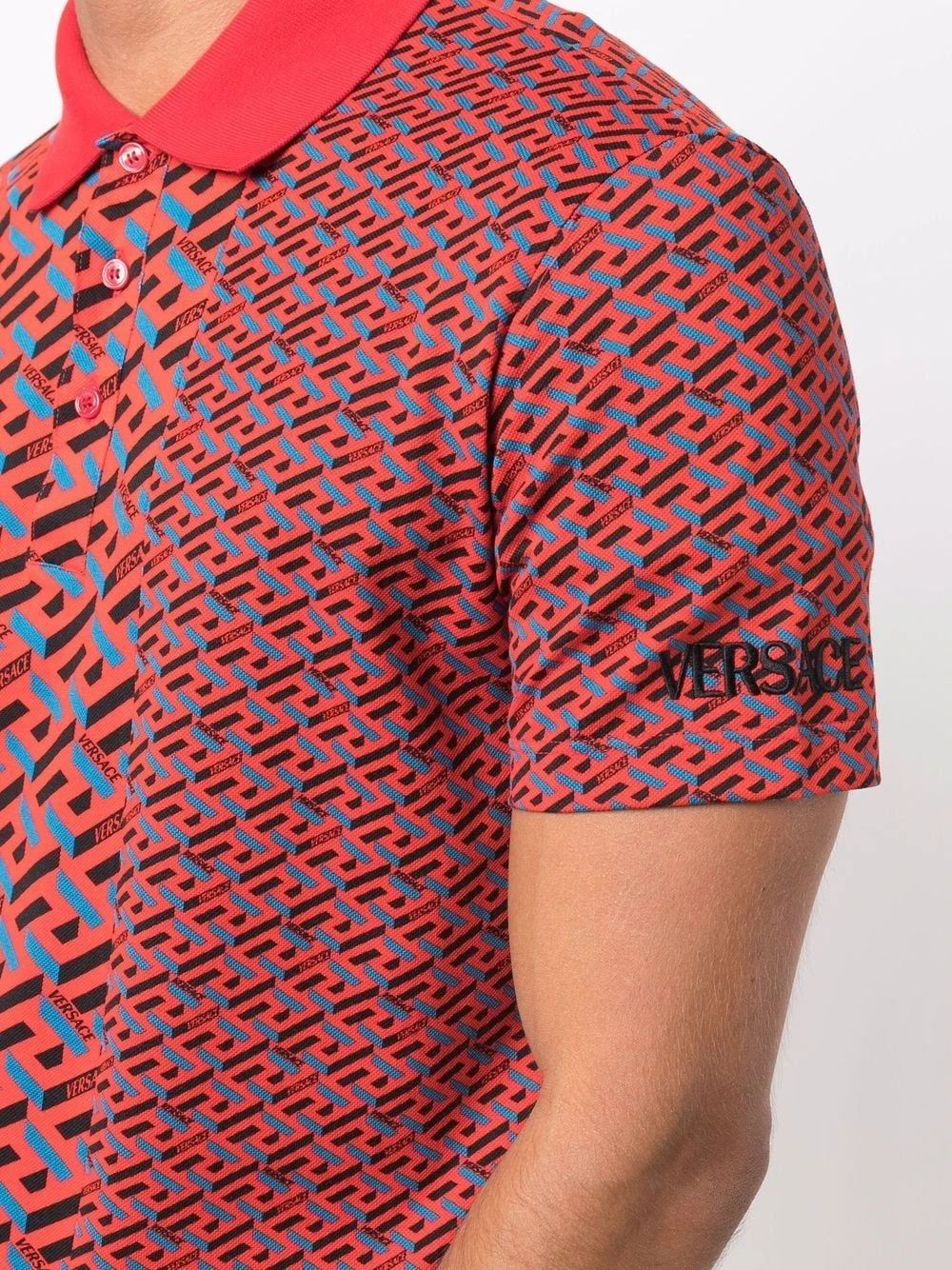 Versace Polo La Greca Bonne Qualité polos homme 7 Versace polo La Greca