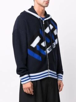 Versace hoodie La Greca zippé
