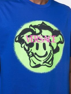 Versace t-shirt à logo Medusa