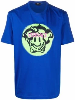 Versace t-shirt à logo Medusa