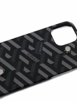 Versace coque d'iPhone imprimée à lanière