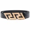 Versace ceinture Greca Key à boucle gravée