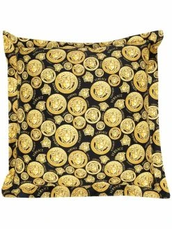 Versace coussin Medusa à imprimé graphique