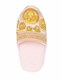 Versace chaussons à imprimé Medusa