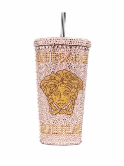 Versace tasse de voyage Medusa ornée de cristaux