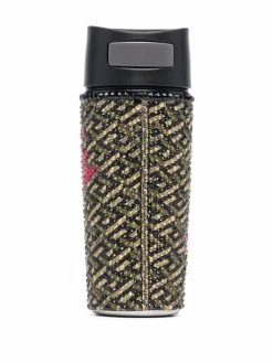 Versace thermos La Greca à ornements en cristal