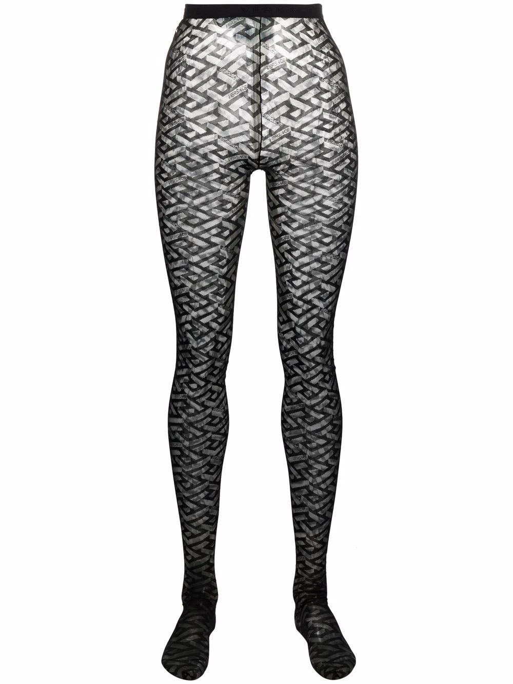 Prix Malin Versace Collants La Greca collants & bas femme 3 Versace collants La Greca