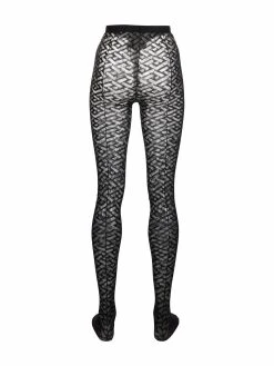 Prix Malin Versace Collants La Greca collants & bas femme 8 Versace collants La Greca