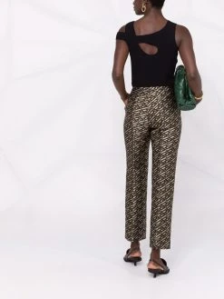 Versace pantalon à motif monogrammé
