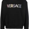 Versace Sweat à logo appliquée Prix Dynamité sweats femme 1 Versace sweat à logo appliquée