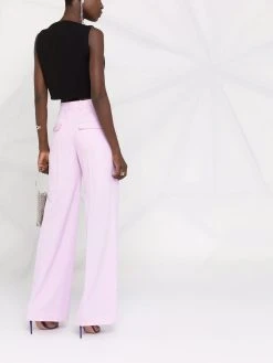 Versace haut crop zippé