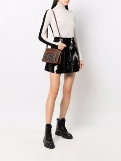 Versace sac à bandoulière à imprimé monogrammé