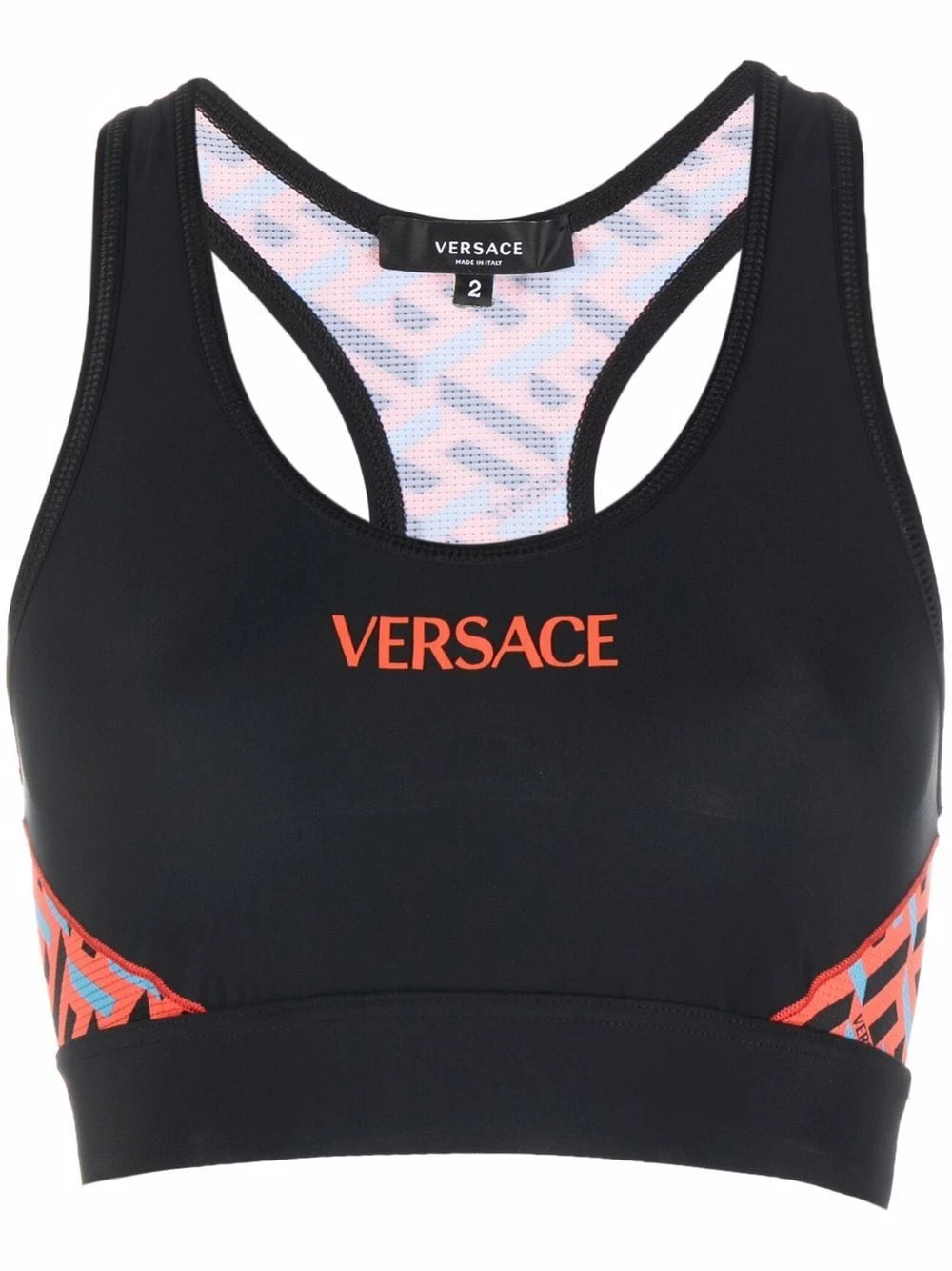Versace Vendre Brassière de sport à logo imprimé brassières de sport femme 3 Versace brassière de sport à logo imprimé