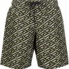 Versace Short de bain Greca à logo imprimé Prix De Lancement shorts de bain homme 2 Versace short de bain Greca à logo imprimé