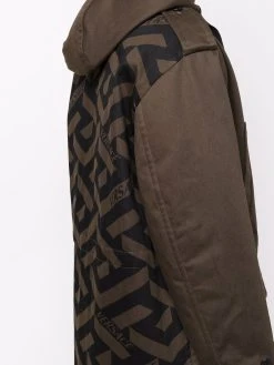 Versace manteau à capuche
