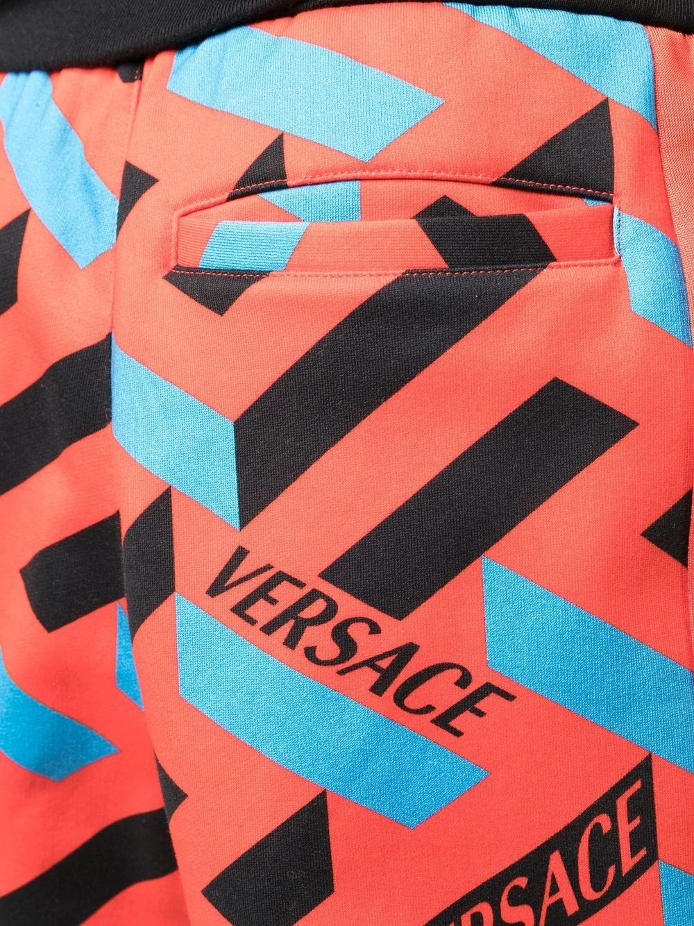 Prix Légers Versace Pantalon de jogging La Greca imprimé pantalons de survêtement homme 7 Versace pantalon de jogging La Greca imprimé