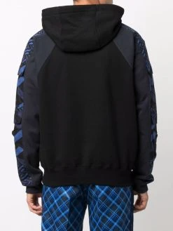 Versace hoodie à logo brodé