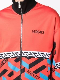 Versace veste de sport à imprimé La Greca