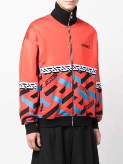 Versace veste de sport à imprimé La Greca