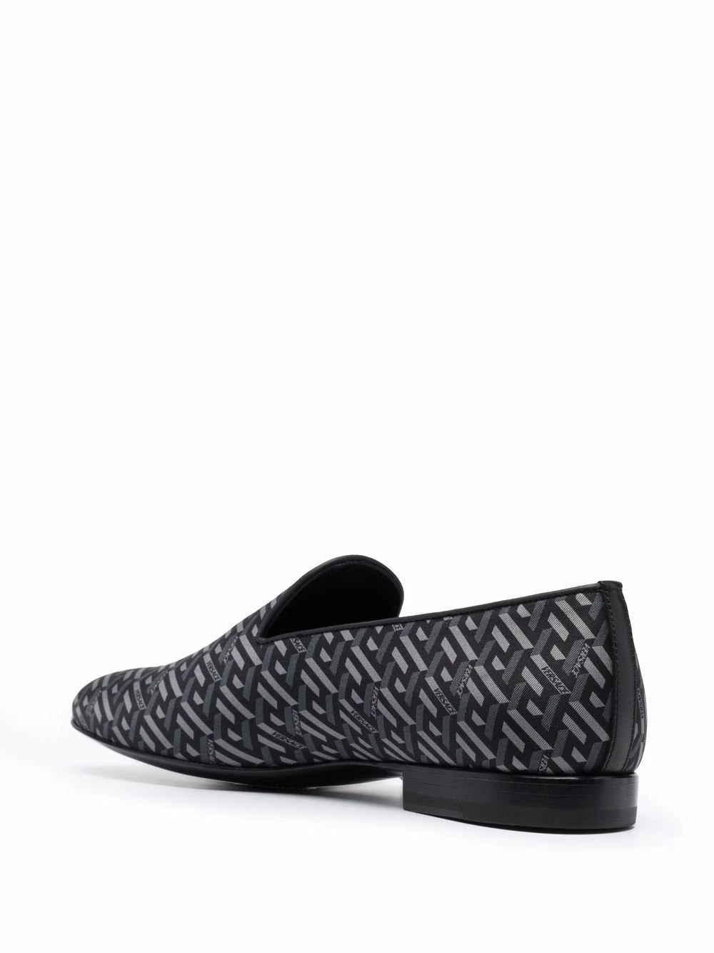 Versace Prix Favorable Mocassins La Grega en jacquard homme 5 Versace mocassins La Grega en jacquard