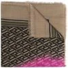 Versace foulard en soie à logo