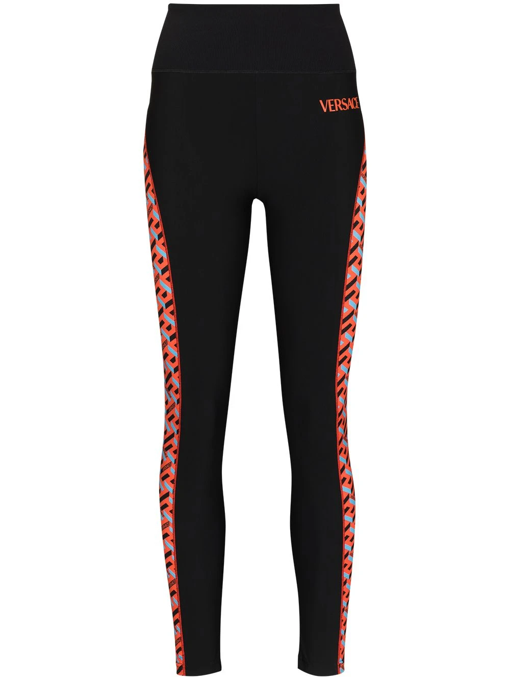 Versace Remise En Ligne Legging La Greca à taille haute leggings de sport femme 3 Versace legging La Greca à taille haute