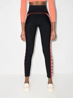 Versace Remise En Ligne Legging La Greca à taille haute leggings de sport femme 9 Versace legging La Greca à taille haute