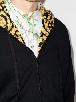 Versace veste zippée à motif Barocco
