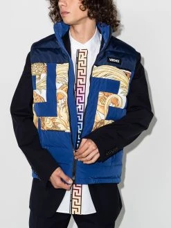 Versace veste à imprimé Greca