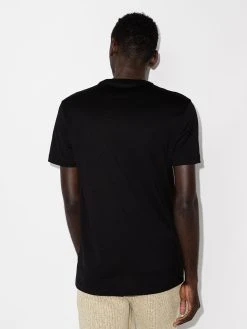 Versace t-shirt Safety Pin à logo imprimé