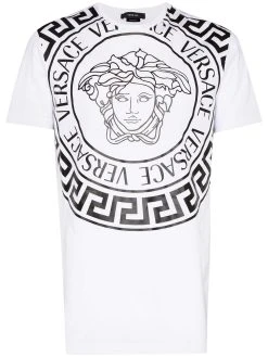 Versace t-shirt Medusa à logo imprimé