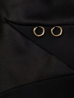 Versace robe longue à breloque logo