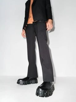 Prix De Rêve Versace Bottes en cuir Chelsea homme 8 Versace bottes en cuir Chelsea