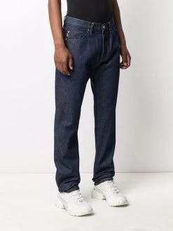 Versace Authentique 100% Jean droit à logo brodé jeans regular & jeans droits homme 11 Versace jean droit à logo brodé