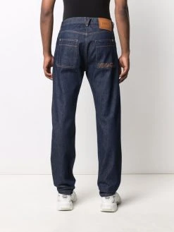 Versace Authentique 100% Jean droit à logo brodé jeans regular & jeans droits homme 12 Versace jean droit à logo brodé