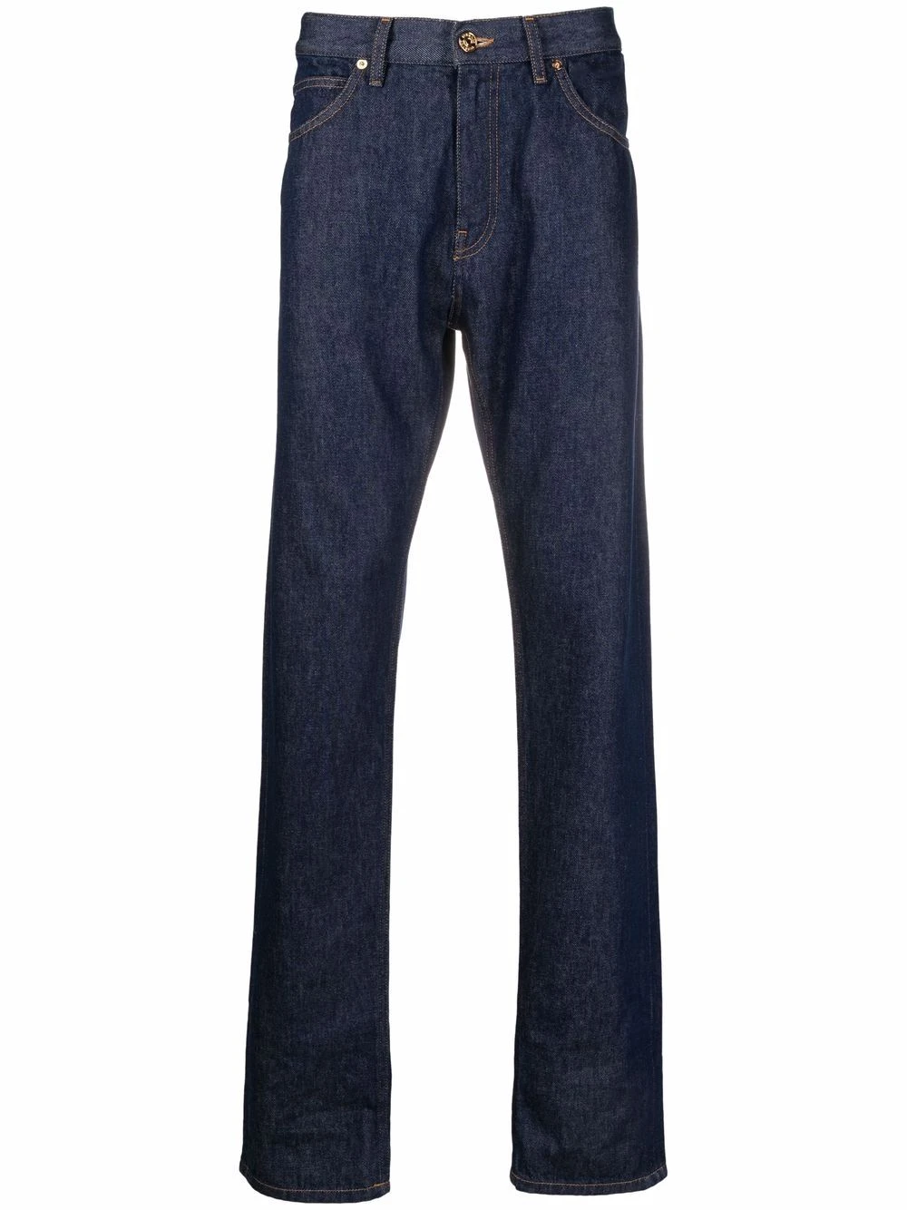 Versace Authentique 100% Jean droit à logo brodé jeans regular & jeans droits homme 3 Versace jean droit à logo brodé