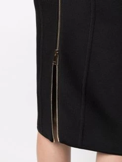 Versace minijupe zippée à taille haute