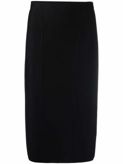 Versace minijupe zippée à taille haute