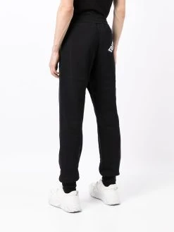 Versace pantalon de jogging à taille à logo