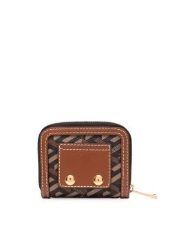 Versace portefeuille à imprimé La Greca