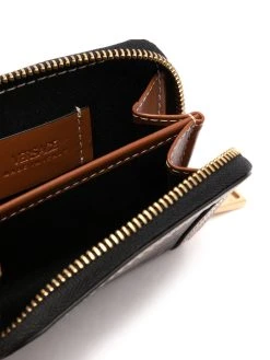 Versace portefeuille à imprimé La Greca