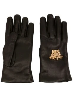 Versace gants La Medusa en cuir