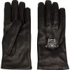 Versace gants La Medusa en cuir