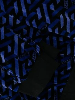 Versace pantalon de jogging à imprimé La Greca