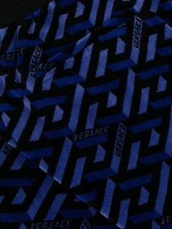 Versace pantalon de jogging à imprimé La Greca