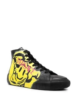 Versace baskets montantes Greca Medusa Smile