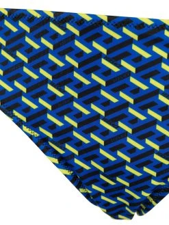 Versace Bas de bikini à imprimé Greca Signature Garantie De Qualité 100% bikinis femme 7 Versace bas de bikini à imprimé Greca Signature