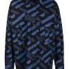 Versace Chemise La Greca en coton Prix Bradés chemises homme 1 Versace chemise La Greca en coton